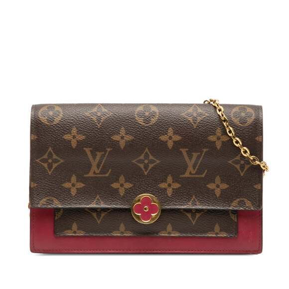 Louis Vuitton Handbags - LOUIS VUITTON Authentic Brown Monogram Leather Shoulder Bag